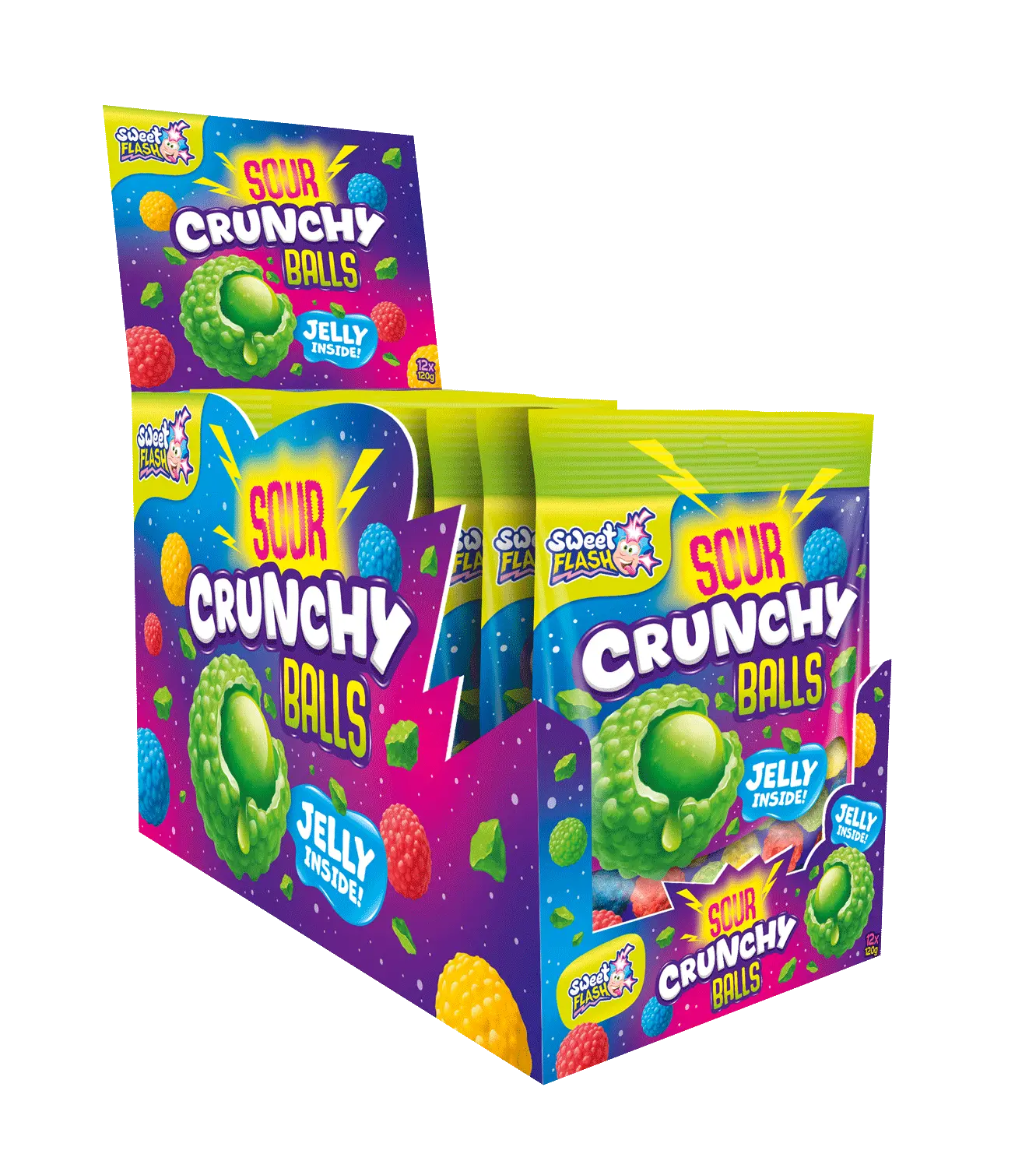 Sweet Flash Sour Crunchy Balls