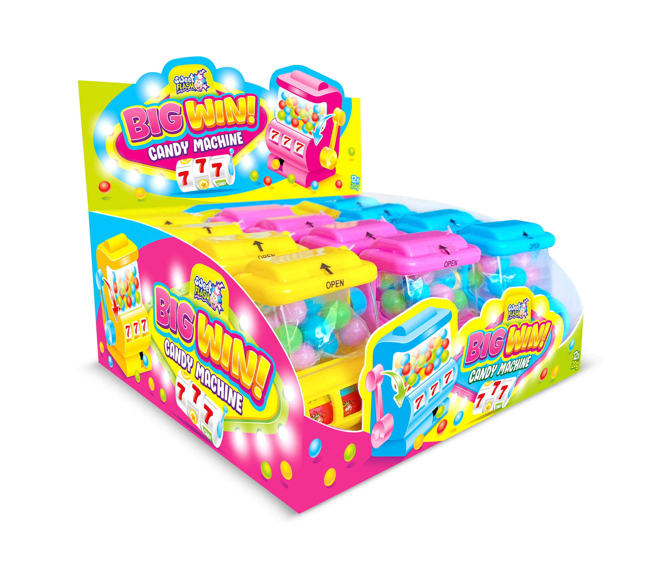 Sweet Flash Big Win Candy Machine